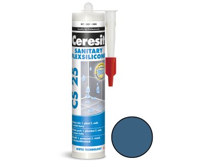 CERESIT CS 25 SANITARY sanitární silikon 280 ml ocean