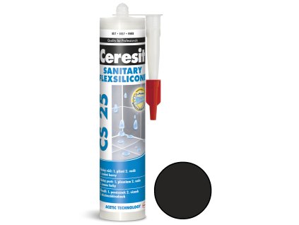 CERESIT CS 25 SANITARY sanitární silikon 280 ml coal