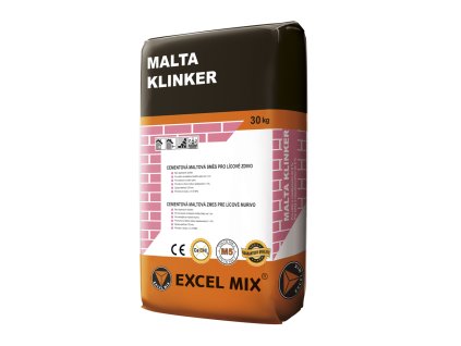 excel mix malta klinker bal 30 kg barva bila