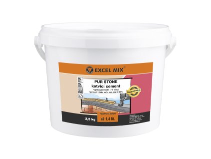 excel mix pur stone rapid set bal 125 kg