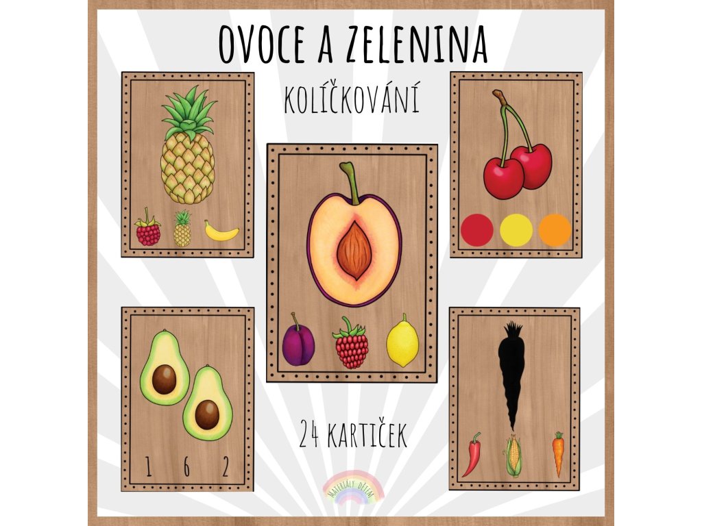 Ovoce a zelenina, kolíčkování