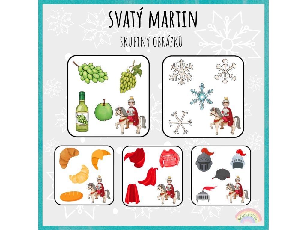 Svatý Martin, skupiny obrázků