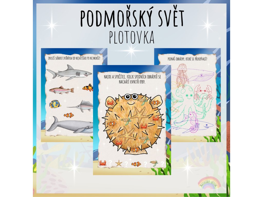 Podmořský svět, plotovka