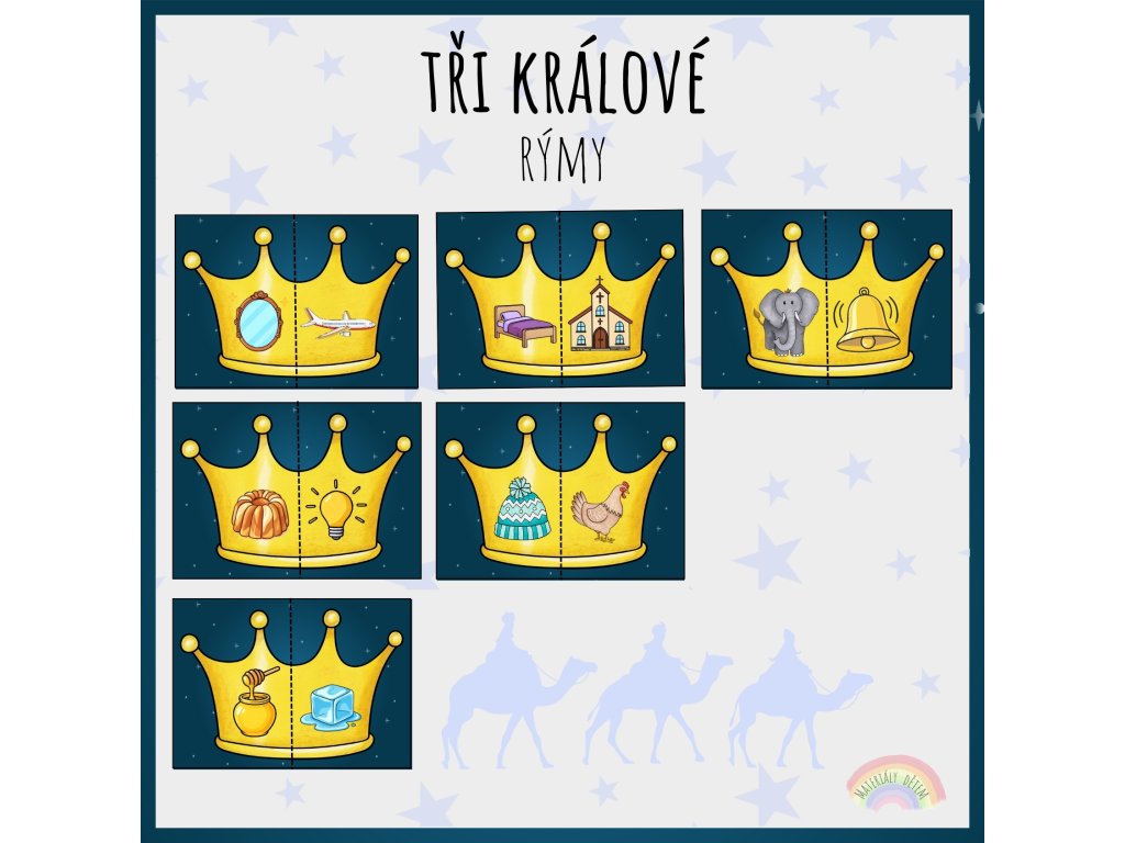 Tři králové, rýmy