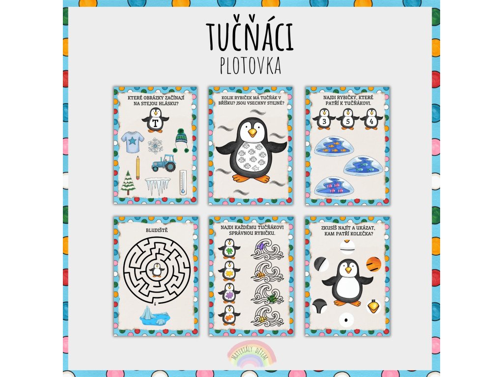 Tučňáci, plotovka