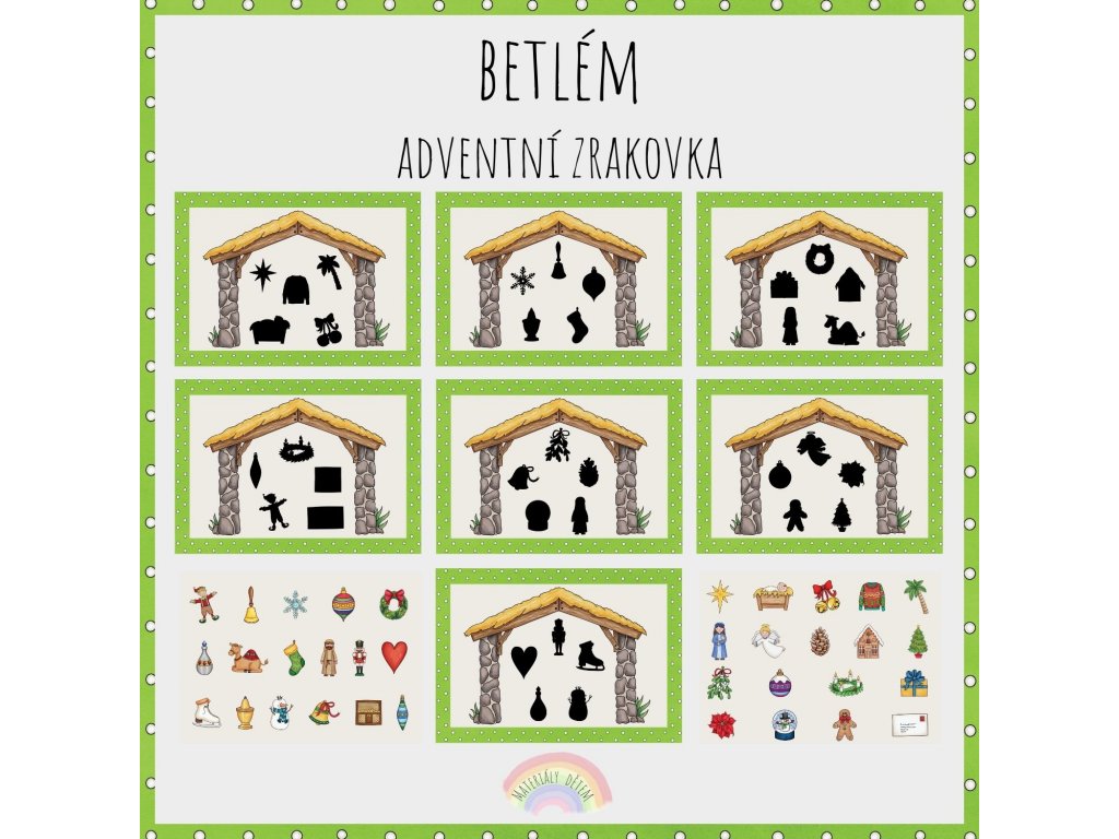 Betlém, adventní zrakovka