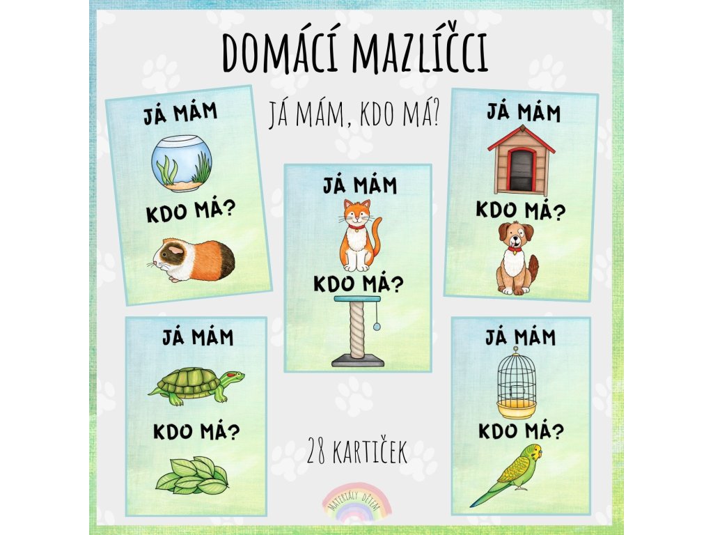 Já mám, kdo má? Domácí mazlíčci