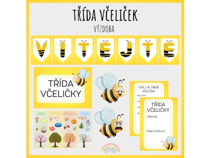 Výzdoba třídy Včeliček