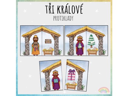 Tři králové, protiklady