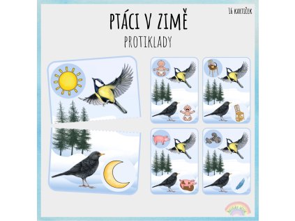 Ptáci v zimě, protiklady