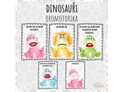 Dinosauři, oromotorika