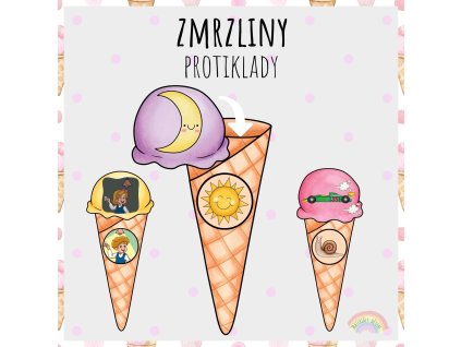 Zmrzliny,  protiklady