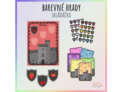 Barevné hrady, skládačka