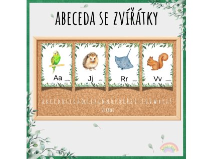 Abeceda se zvířátky