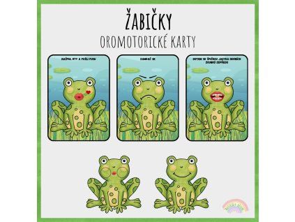 Žabičky, oromotorické karty