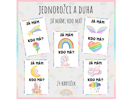 Já mám, kdo má? Jednorožci a duha