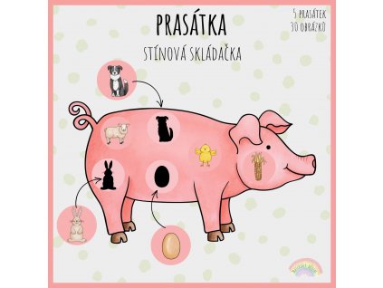 Prasátka, skládačka