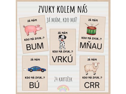 Já mám, kdo má? Zvuky kolem nás