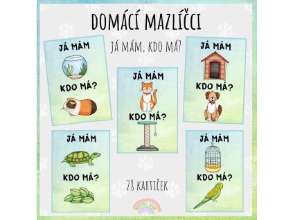 Já mám, kdo má? Domácí mazlíčci