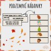 Podzimní hádanky