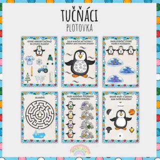 🐧Tučňáci, plotovka🐧