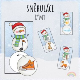 ☃️Sněhuláci, rýmy☃️