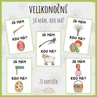🐰Velikonoční Já mám, kdo má?🐰
