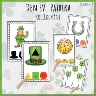 🍀Den sv. Patrika, kolíčkování🍀