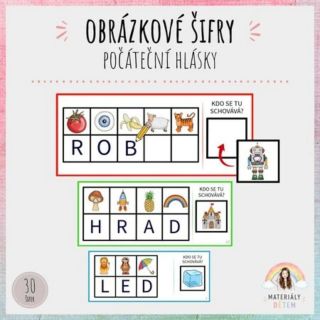 🔎Obrázkové šifry, počáteční hlásky🔍