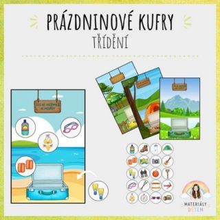 ☀️Prázdninové kufry, třídění☀️