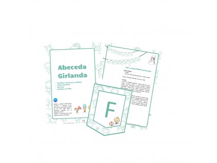 Abeceda, girlanda
