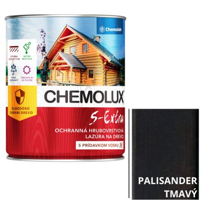 Chemolux 0,75l EXTRA tmavý palisander