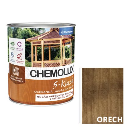 Chemolux 0,75l klasik ORECH