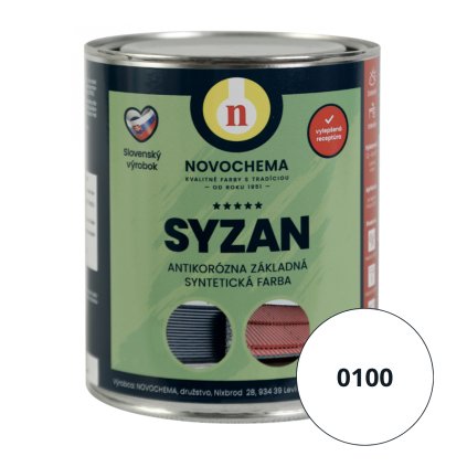 SYZAN 0100 biely