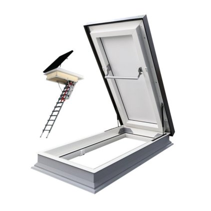 FAKRO výlez na plochú strechu DRL