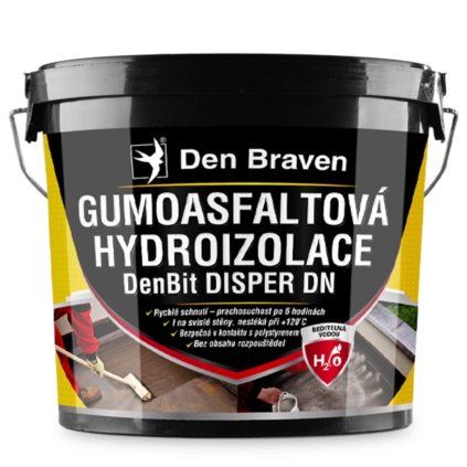 gumoasfaltova hydroizolácia denbit disper dn