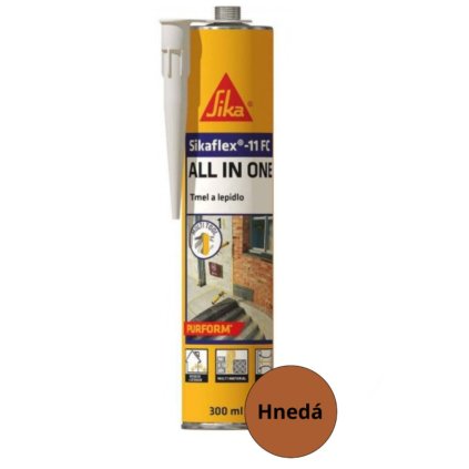 Sikaflex 11FC Purform hnedý 300ml