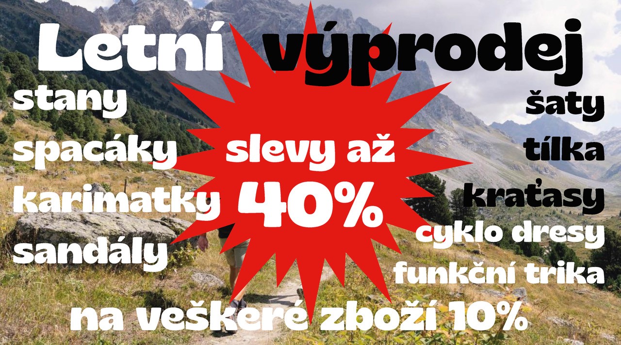 Letní výprodej