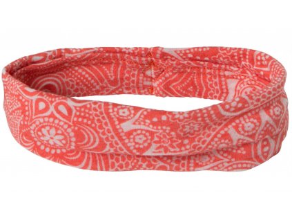 čelenka Prana Burnout Headband (Barva oranžová)