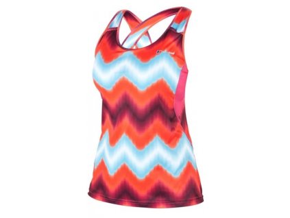 triko Berghaus Vapour  LT Tank AF dámské (Barva červená, Velikost M)