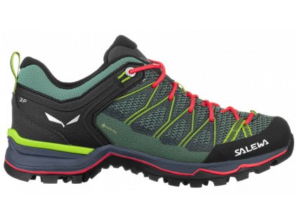 Boty Salewa MTN Trainer Lite GTX dámské (Barva Zelená, Velikost 7 / 40,5 / us 9)