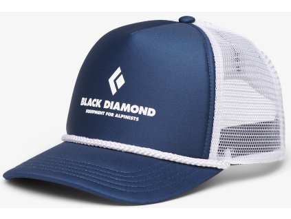 Black Diamond Flat Bill Trucker Hat bila