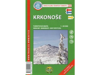 kct 22 krkonose 1 50 000 turisticka mapa