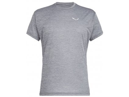 6242ea47 panske triko salewa puez melange dry m s s tee seda 538 quiet shade melange