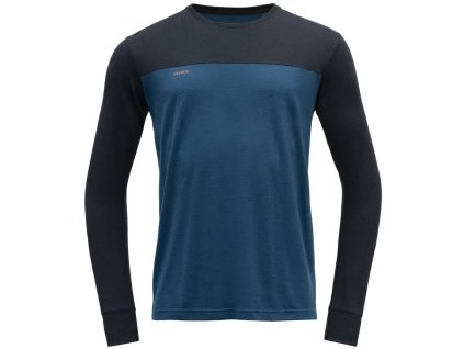 Triko Devold Norang DR pánské (Barva brick melange/night, Velikost M)