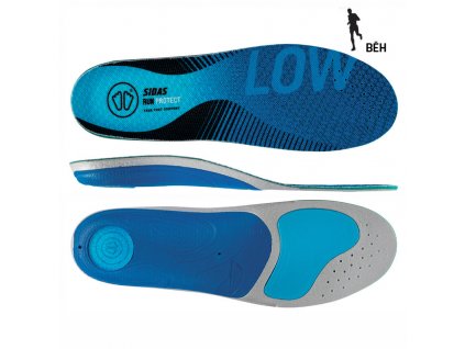 Vložky Sidas Run 3Feet Protect Low (Velikost L (42 - 43))