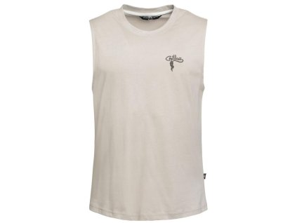 Tílko Chillaz Bondi Triangle Mountains pánské (Barva beige, Velikost M)