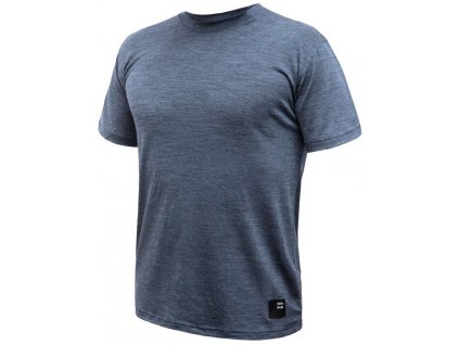 Triko Sensor Merino Lite KR Pánské (Barva mottled blue, Velikost L)