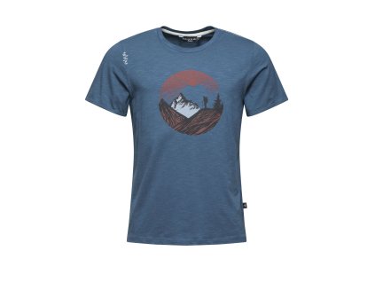 Triko Chillaz Time Outdoors Pánské (Barva dark blue, Velikost L)