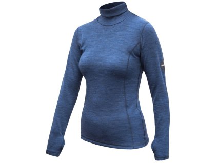 Triko Sensor Merino Bold Dámské DR rolák (Barva anthracite / gray, Velikost M)